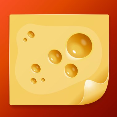 İştah açıcı dilim peynir görüntü