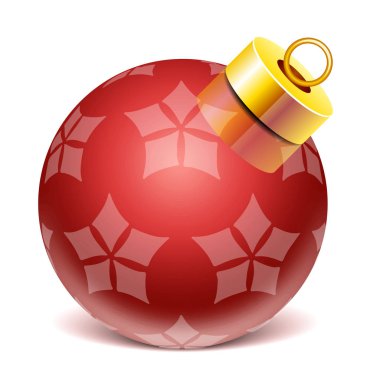 vektör Sunni Noel cam oyuncaklar