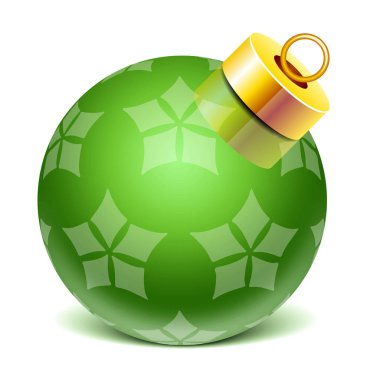 vektör Sunni Noel cam oyuncaklar