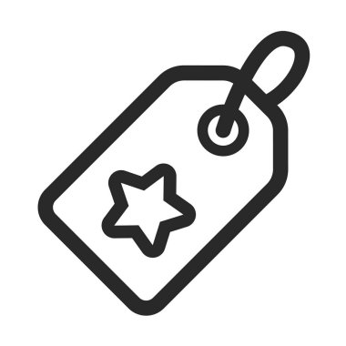 Vektör simgeler etiket etiket