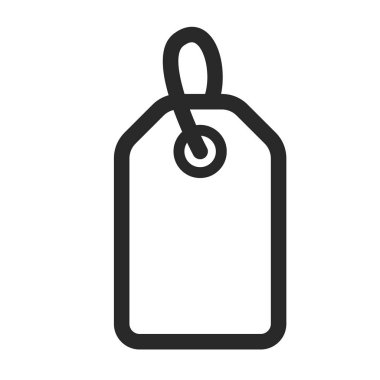 Vektör simgeler etiket etiket