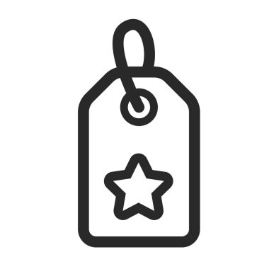 Vektör simgeler etiket etiket