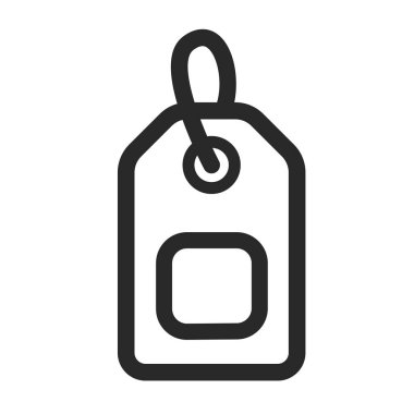 Vektör simgeler etiket etiket