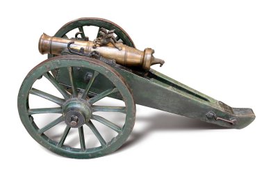 Retro eski topçu silahı