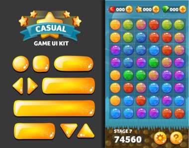 WebVector rahat cam düğmeleri