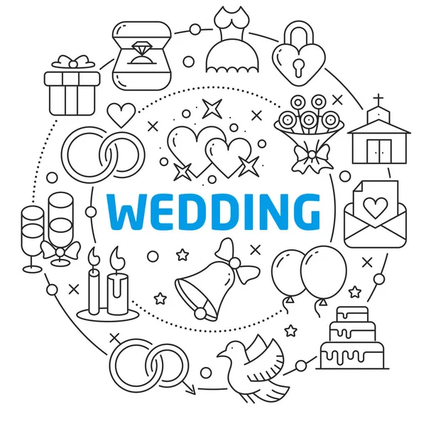 Vektör daire çizgiler çizim