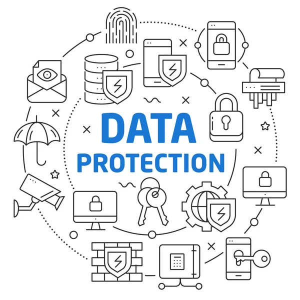 Vektör daire çizgiler çizim