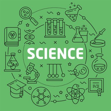 Doğrusal illüstrasyon bilim