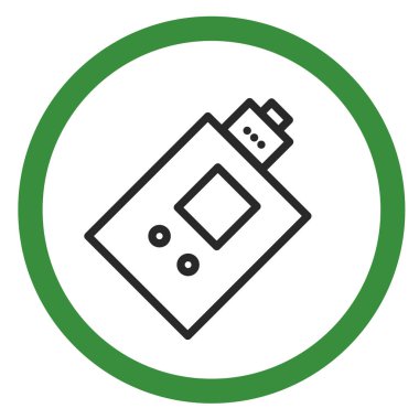 İşareti Elektronik Sigara İçilmeyen izin