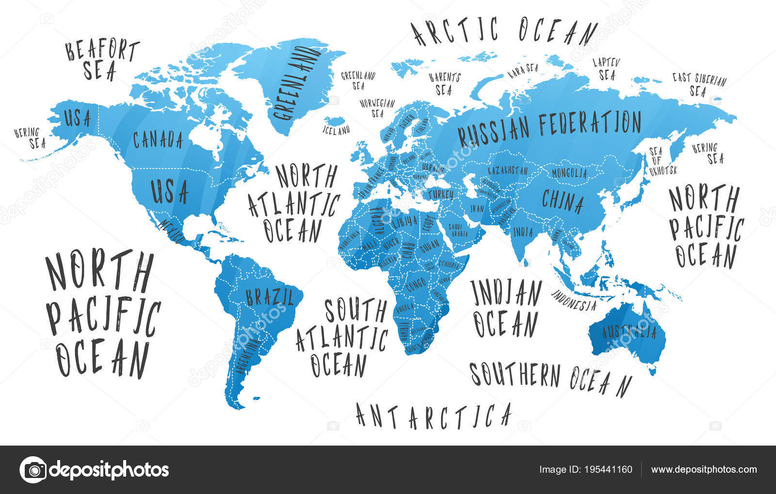 Earth Map With The Name Of The Countries Vector Image By C Golliver Vector Stock Earth Map With The Name Of The Countries Vector Image By C Golliver Vector Stock