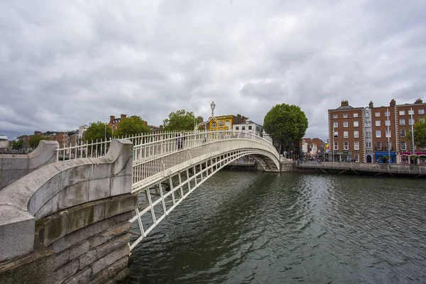 Dublin da ponte Ha 'penny — Fotografia de Stock