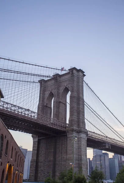 Brooklyn Bridge - New York City — Stock Photo, Image