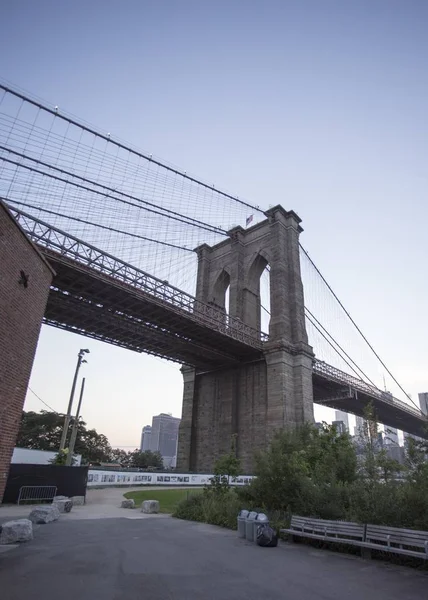 Puente de Brooklyn - Nueva York — Foto de Stock