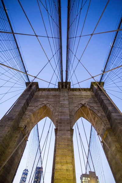 Puente de Brooklyn - Nueva York — Foto de Stock