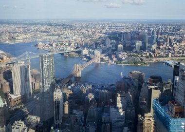 New York 'taki Brooklyn Köprüsü