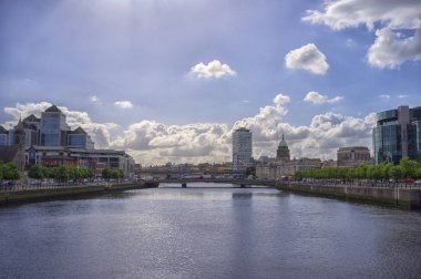 Dublin şehir manzarası