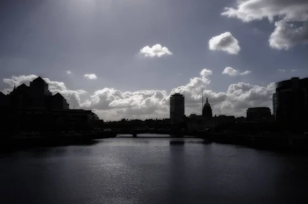 Dublin City Skyline — Stockfoto