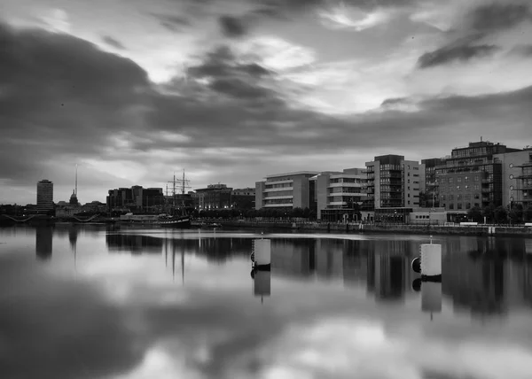 Skyline van de stad Dublin — Stockfoto