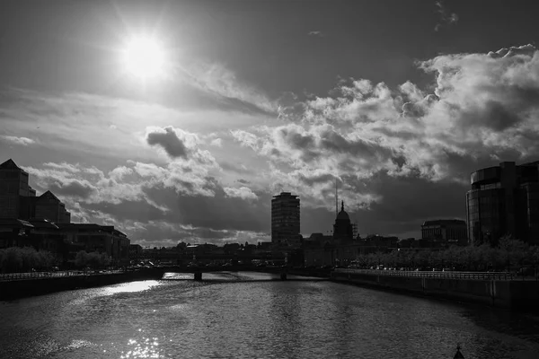 Dublin City Skyline — Stock Photo, Image