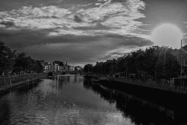 Ciudad de Dublín Skyline — Foto de Stock