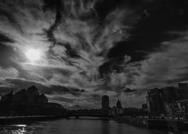 Dublin City Skyline — Stockfoto