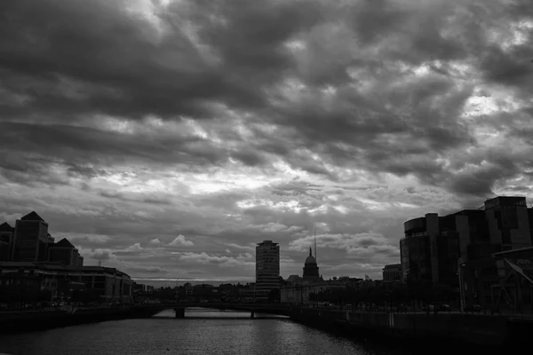 Panorama města Dublin — Stock fotografie