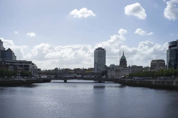Дублин Сити Скайлайн — стоковое фото