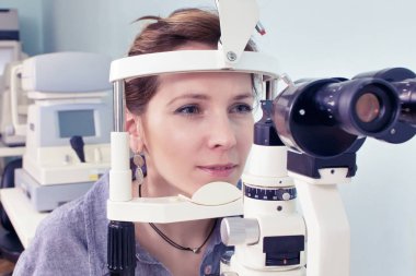 Geleceğin bir klinikte görme kontrol