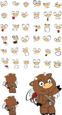 komik boğa aşk tanrısı çizgi film ifadeleri ayarla