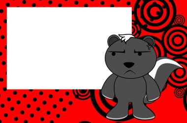 huysuz kokarca duygu çizgi film arka plan