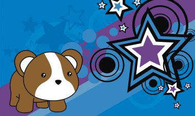 Tatlı küçük bebek hamster arka plan