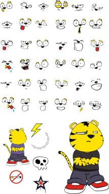 inanmaz kaplan çocuk çizgi film ifadeler kümesi