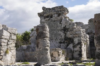 Tulum, Meksika için Archaegeological Harabeleri