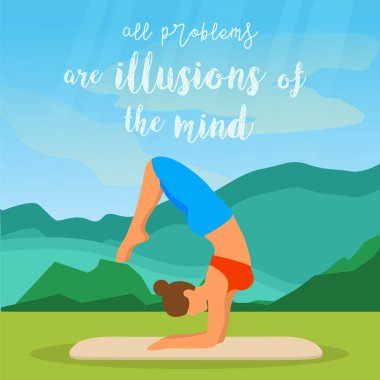 kadın uygulamaları yoga doğada