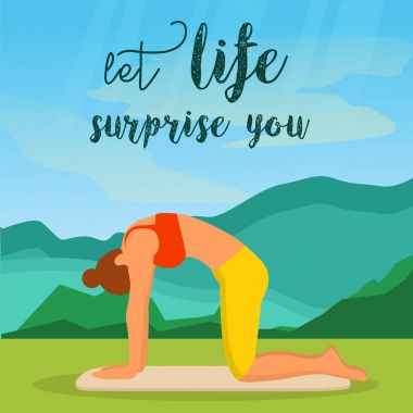 kadın uygulamaları yoga doğada