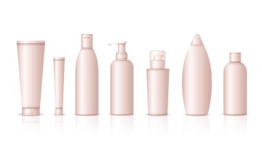 Gerçekçi Kozmetik Şişeler 
