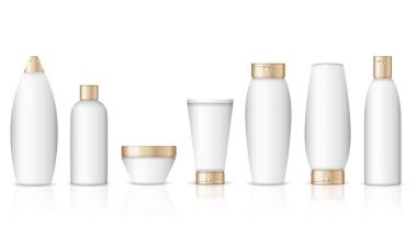 Gerçekçi Kozmetik Şişeler 
