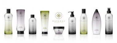 Gerçekçi Kozmetik Şişeler 