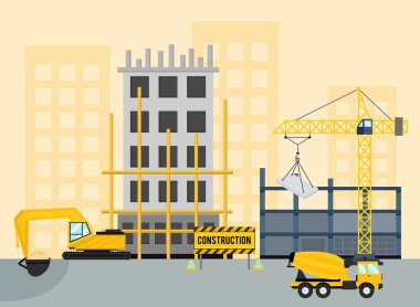 Ortogonal tarzı Binaları İnşaatı