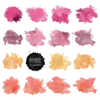 Sulu Boya su sıçramalarına ve noktalar doku.