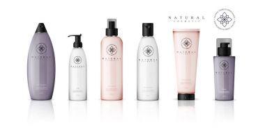 Gerçekçi Kozmetik Şişeler 