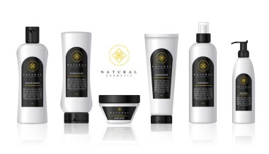 Gerçekçi Kozmetik Şişeler 