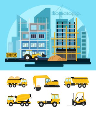 Ortogonal tarzı Binaları İnşaatı