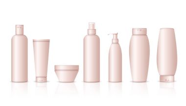 Gerçekçi Kozmetik Şişeler 