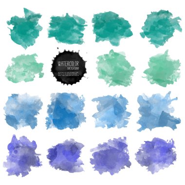 Sulu Boya su sıçramalarına ve noktalar doku.