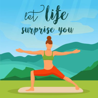 kadın uygulamaları yoga doğada