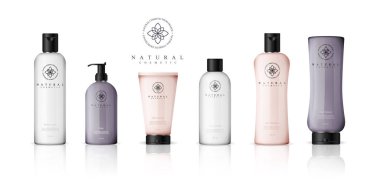 Gerçekçi Kozmetik Şişeler 