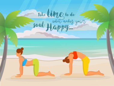 Yoga yapan kadınlar