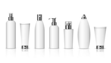 Gerçekçi Kozmetik Şişeler 