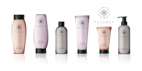 Gerçekçi Kozmetik Şişeler 